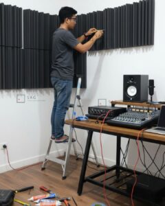 busa peredam suara akustik polydiffuser