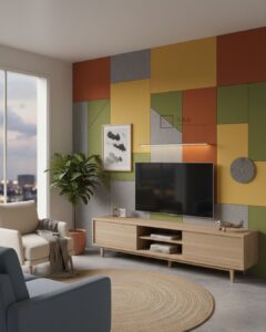 PET polyester acoustics panel